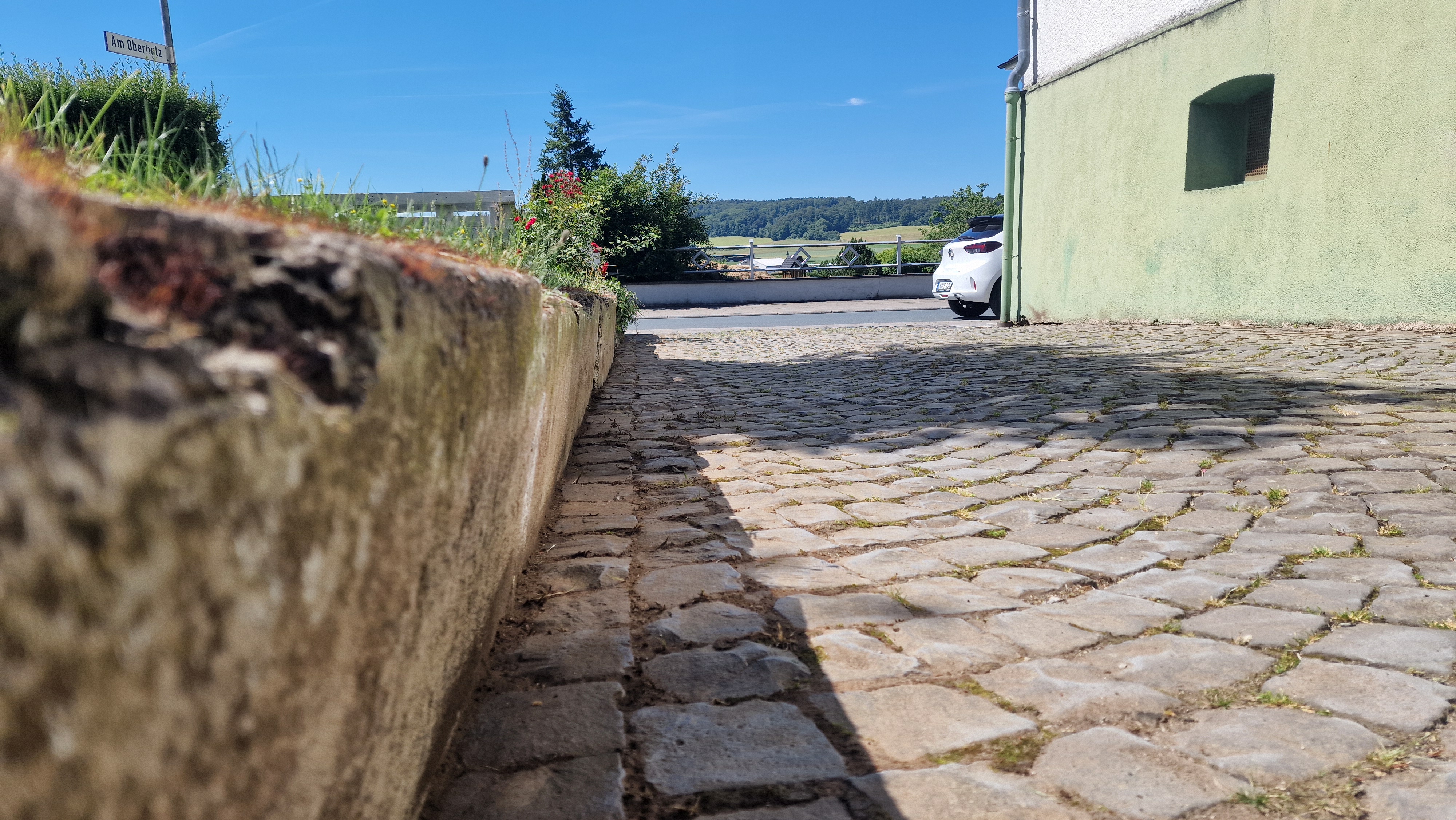 Nachher – Ergebnis nach der Unkrautentfernung