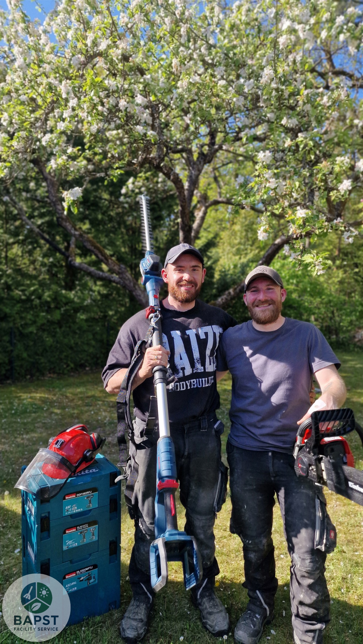 Aaron und Rafael Bapst von Bapst Facility Service